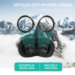 HIFYLUX QF11 1 Pair -1.5D Myopia Lenses Nearsighted Corrective Aspherical Resin Glasses Lenses for Oculus Quest 2