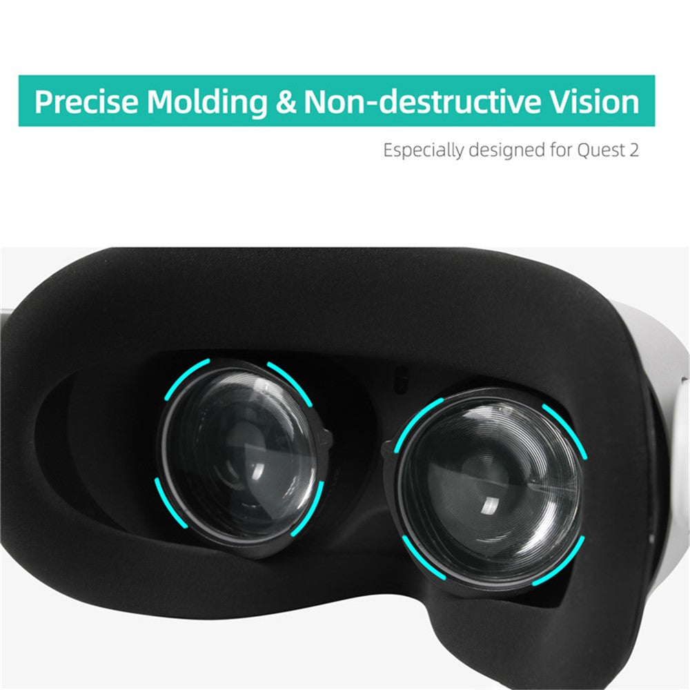 HIFYLUX QF11 1 Pair -1.5D Myopia Lenses Nearsighted Corrective Aspherical Resin Glasses Lenses for Oculus Quest 2