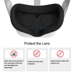 Lens Protective Cover VR Glasses Accessories Soft Dustproof Pad Protection Cover for Oculus Quest 2