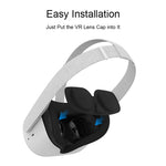 Lens Protective Cover VR Glasses Accessories Soft Dustproof Pad Protection Cover for Oculus Quest 2