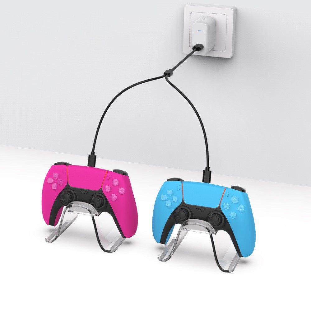 DOBE TP5-2519 2-i-1 Type C-ladekabel til PS VR2 Controller Gaming-opladerkabel