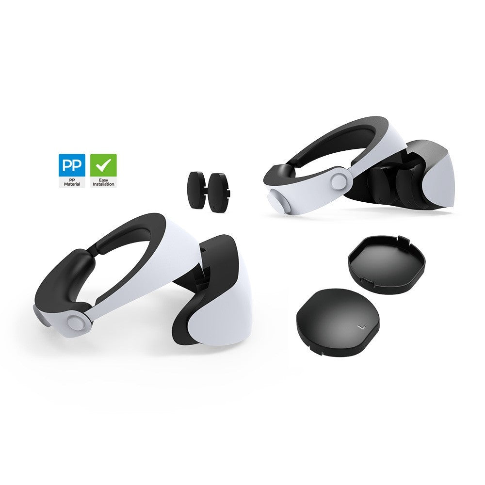 DOBE TP5-2522 2Pcs Eyewear Lens Cap for PS VR2 Helmet Dust-proof Lens Cover