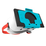 DEVASO VR Headset til Nintendo Switch Spillekonsol Varmeafledende Plasthovedbøjle VR Briller