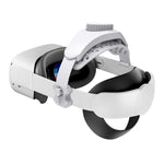 DEVASO justerbar hovedrem til Meta Quest Pro / Quest 2 Elite Strap / Quest 3 Elite Strap / PICO 4 / PICO 4 Pro tilbehør