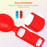 JYS JYS-NS251 2PCS For Nintendo Switch Joy-Con Music Sand Hammer Hand Grips Game Controllers