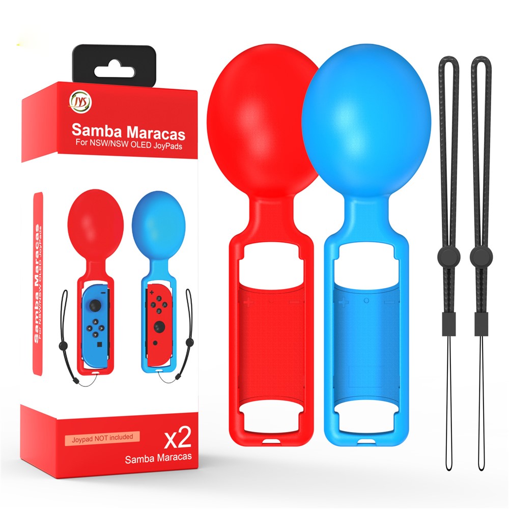 JYS JYS-NS251 2PCS For Nintendo Switch Joy-Con Music Sand Hammer Hand Grips Game Controllers