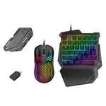 GAMWING Blader Game Converter +  G7 Keyboard + GM86 Mouse + OTG Adapter Set