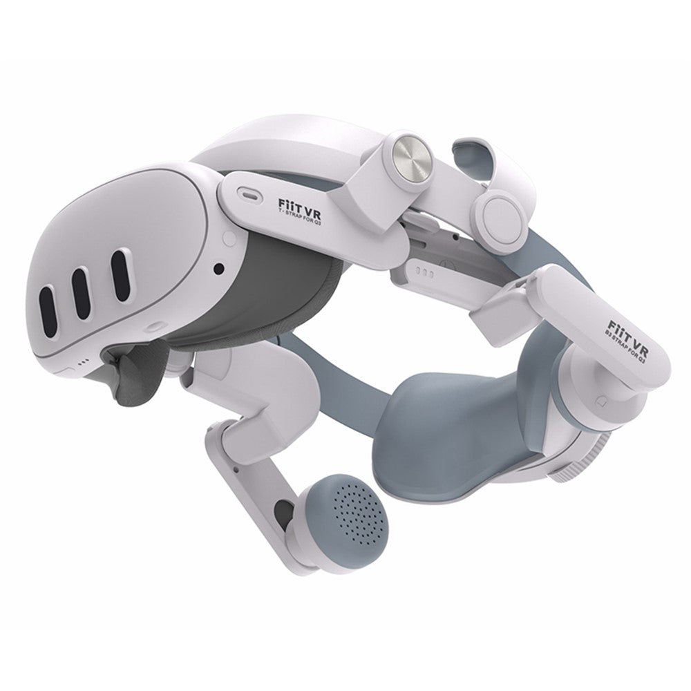 FIIT VR T300 Plus Headband+Front Cover+ Earmuffs for Meta Quest 3 VR Headset Accessories