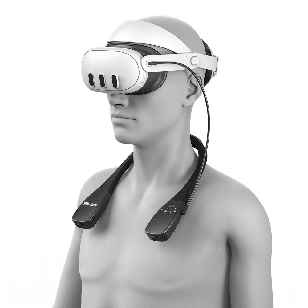STARTRC GAMES hals-powerbank til Meta / Pico / HTC VR-headsets hurtigoplader 10000mAh batteripakke