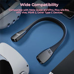 STARTRC GAMES hals-powerbank til Meta / Pico / HTC VR-headsets hurtigoplader 10000mAh batteripakke