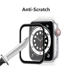 2Pcs / Pack HAT PRINCE 3D Full Size PET Curved Hot Bending HD Screen Protector for Apple Watch Series SE3 / SE2 / SE1 / 6 / 5 / 4 40mm