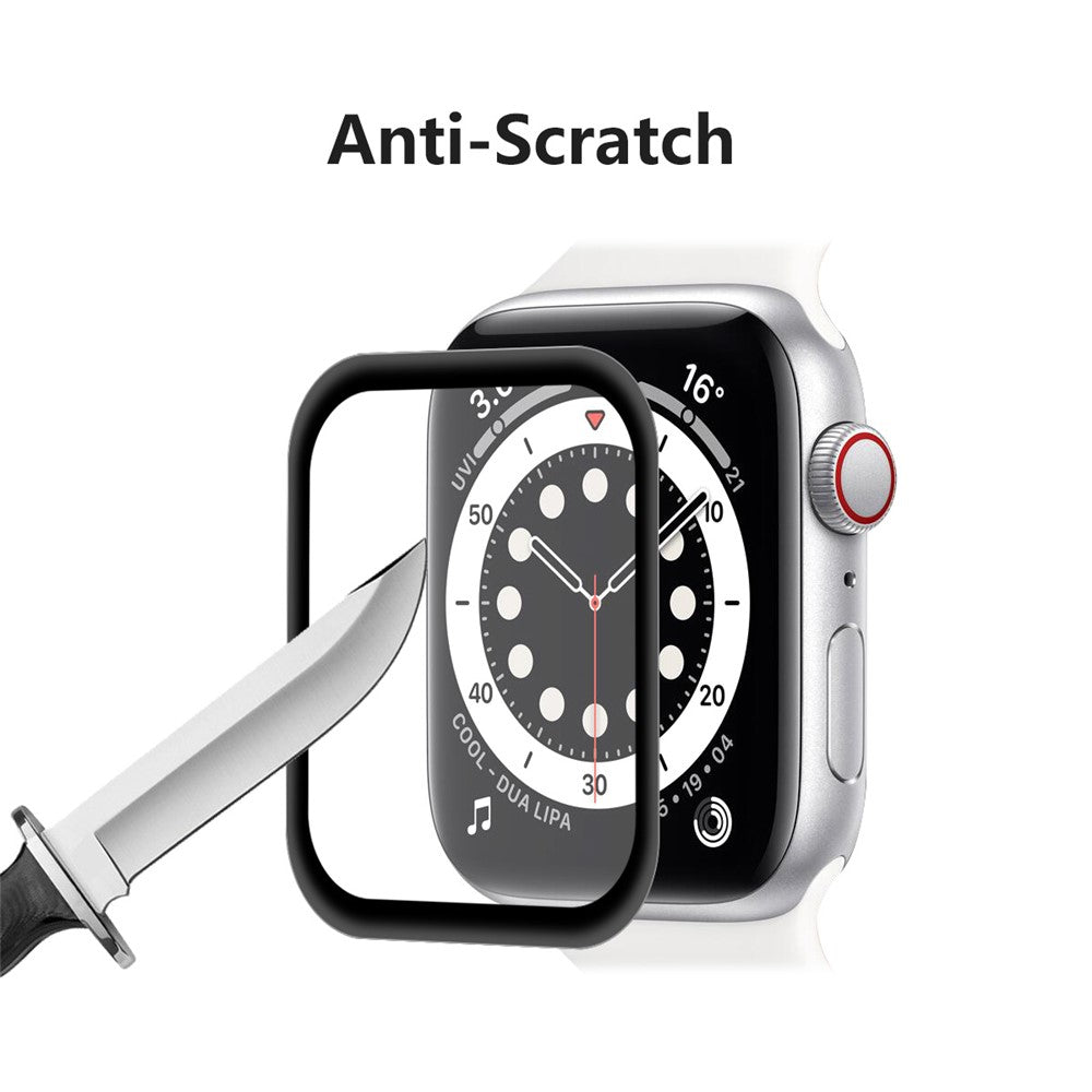 2Pcs / Pack HAT PRINCE 3D Full Size PET Curved Hot Bending HD Screen Protector for Apple Watch Series SE3 / SE2 / SE1 / 6 / 5 / 4 40mm