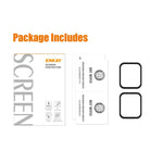2Pcs / Pack HAT PRINCE 3D Full Size PET Curved Hot Bending HD Screen Protector for Apple Watch Series SE3 / SE2 / SE1 / 6 / 5 / 4 40mm