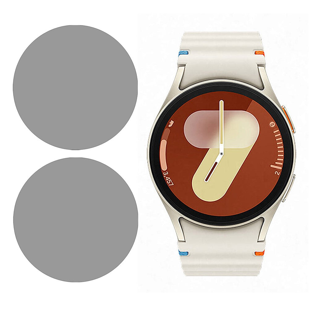 2Pcs For Samsung Galaxy Watch7 44mm / Watch6 44mm Screen Protector 2.5D Arc Edge Anti-Spy HD Watch Screen Film