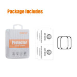 ENKAY HAT PRINCE For Apple Watch Series 11 46mm / 10 46mm 2Pcs Screen Protector   3D Curved PC + PMMA Ultra Clear Film