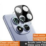 IMAK For Xiaomi Redmi Note 14 Pro 5G / Poco X7 5G Tempered Glass Lens Film+Acrylic Cap (Black Version)