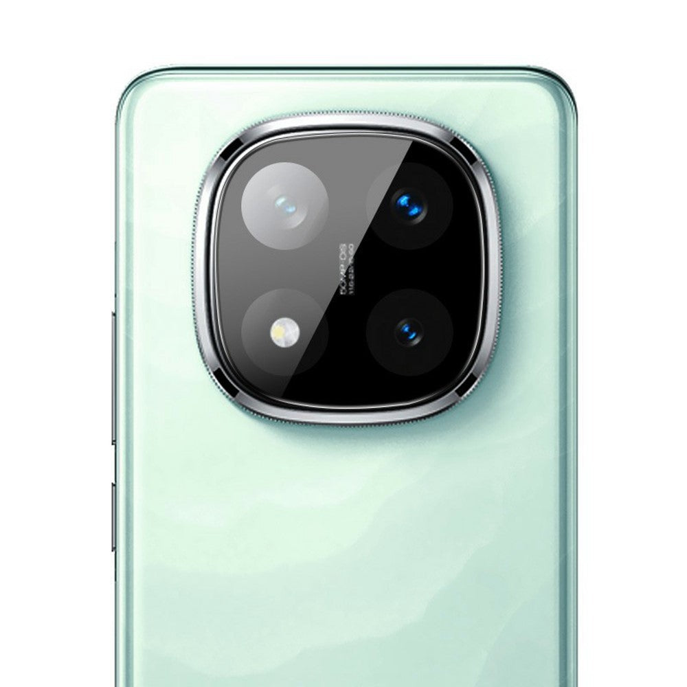 IMAK For Xiaomi Redmi Note 14 Pro+ 5G Camera Lens Protector Tempered Glass HD Clear Lens Film (Black Version)
