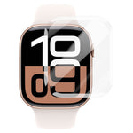 RURIHAI For Apple Watch Series 11 42mm / 10 42mm Screen Protector 3D UV Liquid High Aluminum-Silicon Glass Film