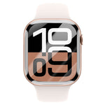 RURIHAI For Apple Watch Series 11 42mm / 10 42mm Screen Protector 3D UV Liquid High Aluminum-Silicon Glass Film