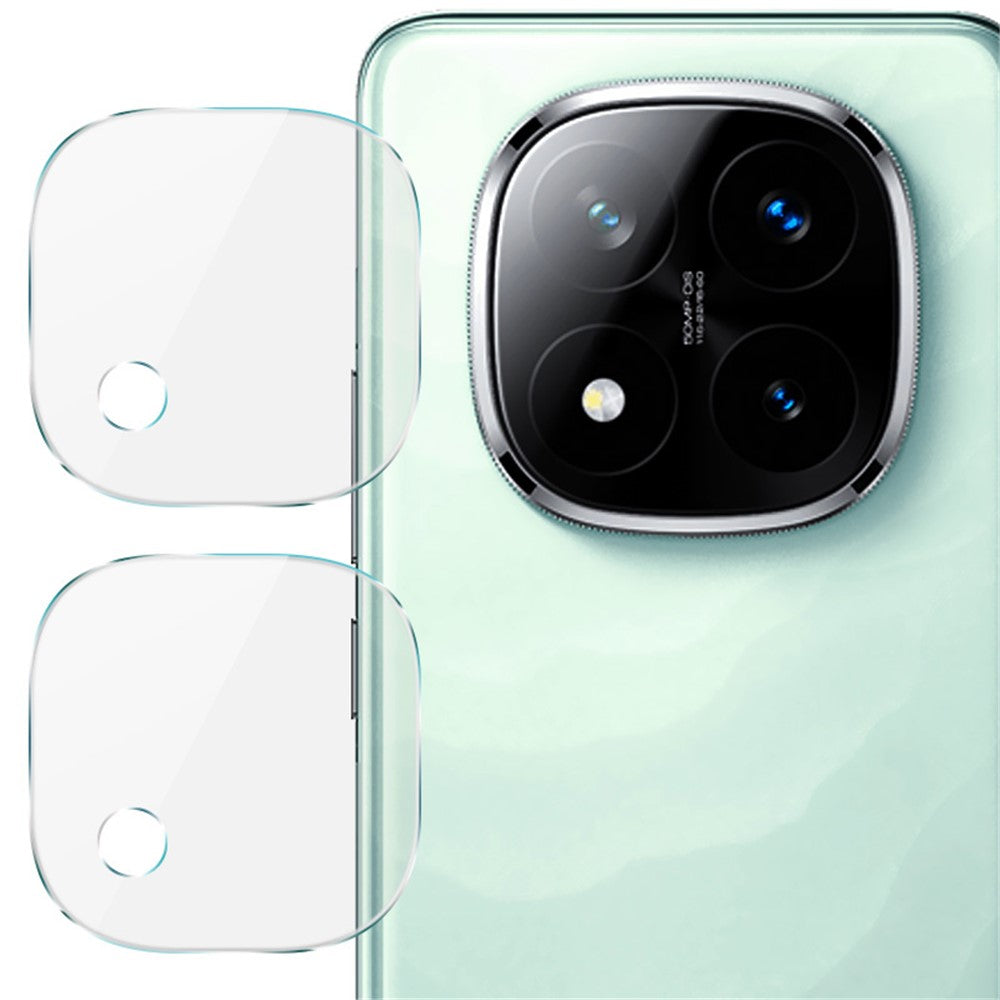 IMAK 2Pcs  /  Set For Xiaomi Redmi Note 14 Pro+ 5G Camera Lens Protector Ultra Clear Tempered Glass Lens Film