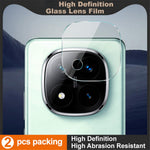 IMAK 2Pcs  /  Set For Xiaomi Redmi Note 14 Pro+ 5G Camera Lens Protector Ultra Clear Tempered Glass Lens Film