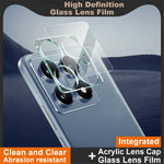 IMAK For Xiaomi 14T Pro Tempered Glass Camera Lens Protector + Acrylic Lens Cap