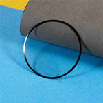 2Pcs / Pack For Garmin Fenix 8 43mm Watch Screen Protector HD Clear PMMA Film (Black Edge)