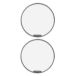 2Pcs / Pack For Garmin Fenix 8 47mm Watch Screen Protector HD Clear PMMA Film (Black Edge)