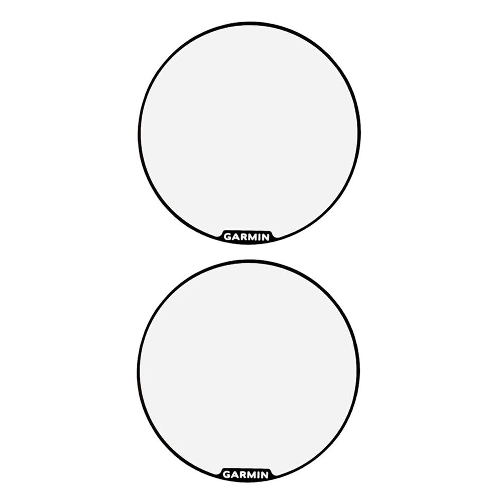 2Pcs / Pack For Garmin Fenix 8 47mm Watch Screen Protector HD Clear PMMA Film (Black Edge)