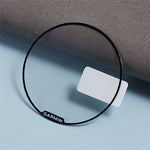 2Pcs / Pack For Garmin Fenix 8 47mm Watch Screen Protector HD Clear PMMA Film (Black Edge)