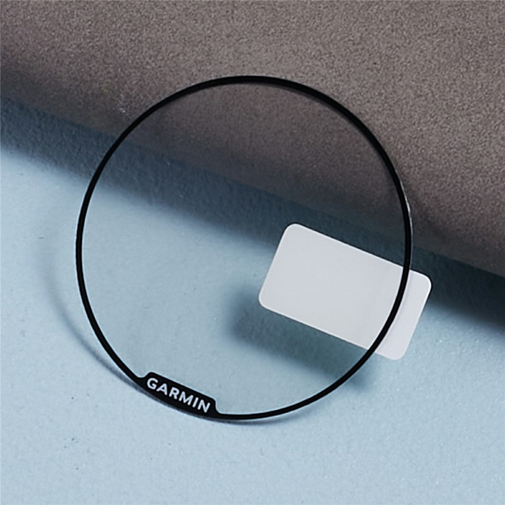 2Pcs / Pack For Garmin Fenix 8 47mm Watch Screen Protector HD Clear PMMA Film (Black Edge)
