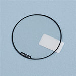 2Pcs / Pack For Garmin Fenix 8 47mm Watch Screen Protector HD Clear PMMA Film (Black Edge)