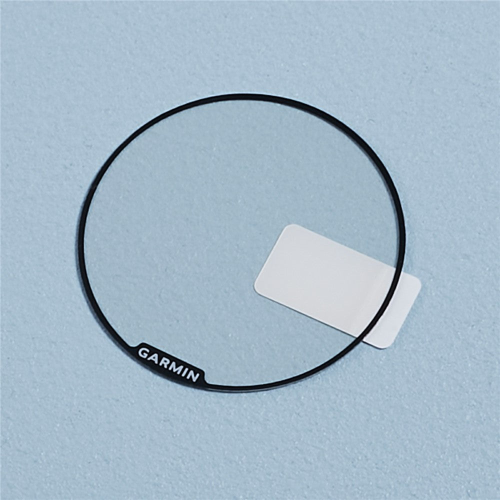 2Pcs / Pack For Garmin Fenix 8 47mm Watch Screen Protector HD Clear PMMA Film (Black Edge)