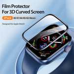 DUX DUCIS För Apple Watch Series 11 42mm / 10 42mm Skärmskydd Pmma Series 2st Genomskinlig Klockskärmskydd TPE+PMMA Film