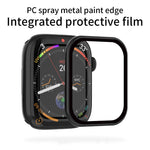 RURIHAI hærdet glas skærmfilm til Apple Watch Series SE3 / SE2 / SE1 / 6 / 5 / 4 40m PC-ramme skærmbeskytter