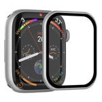 RURIHAI hærdet glas skærmfilm til Apple Watch Series SE3 / SE2 / SE1 / 6 / 5 / 4 40m PC-ramme skærmbeskytter