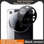 IMAK För Xiaomi 15 Ultra Kameralinsskydd Härdat Glas HD Klar Linsfilm (Svart Version)