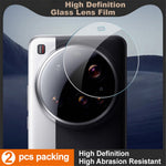 IMAK 2Pcs / Set For Xiaomi 15 Ultra Camera Lens Protector Ultra Clear Tempered Glass Lens Film