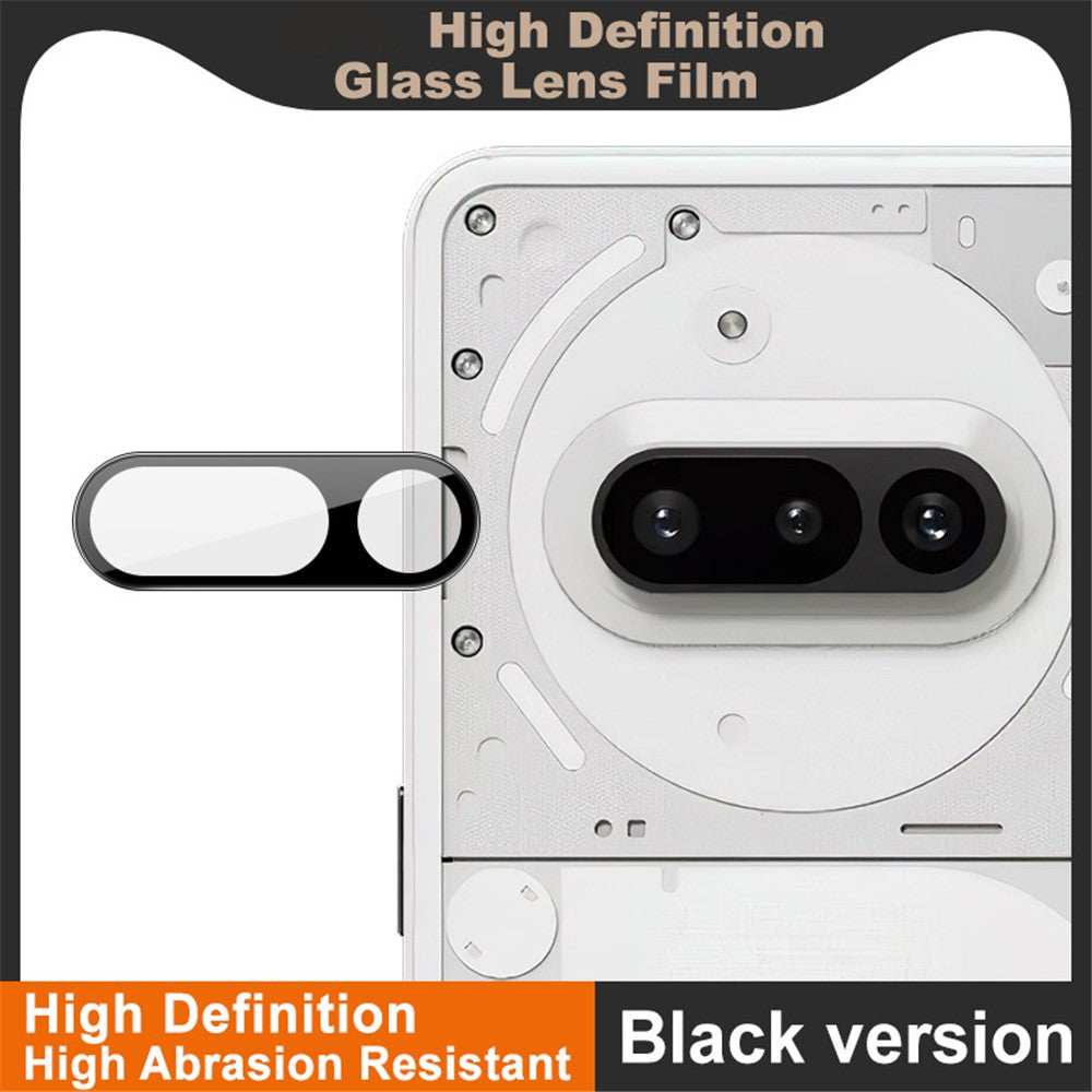 IMAK For Nothing Phone (3a) Camera Lens Protector Tempered Glass HD Clear Lens Film (Black Version)