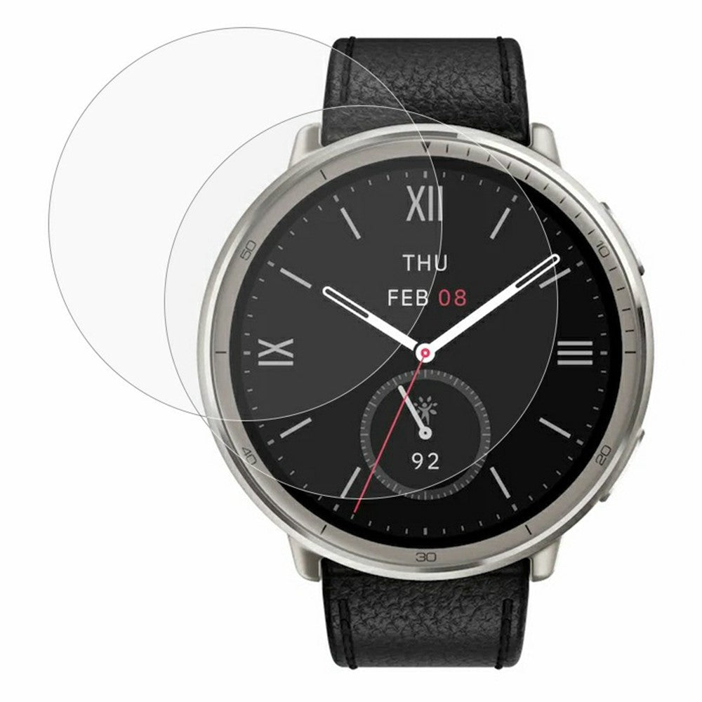 2Pcs For Huami Amazfit Active 2 Screen Protector Smart Watch Clear TPU Film