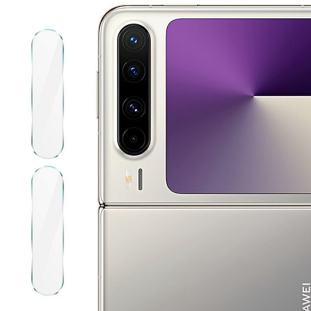 IMAK 2Pcs / Set For Huawei Pura X Lens Protector Ultra Clear Tempered Glass Lens Film