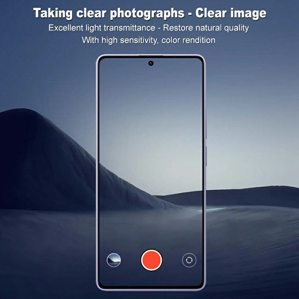 IMAK For Xiaomi Redmi Note 14S 4G Tempered Glass Camera Lens Protector + Acrylic Lens Cap