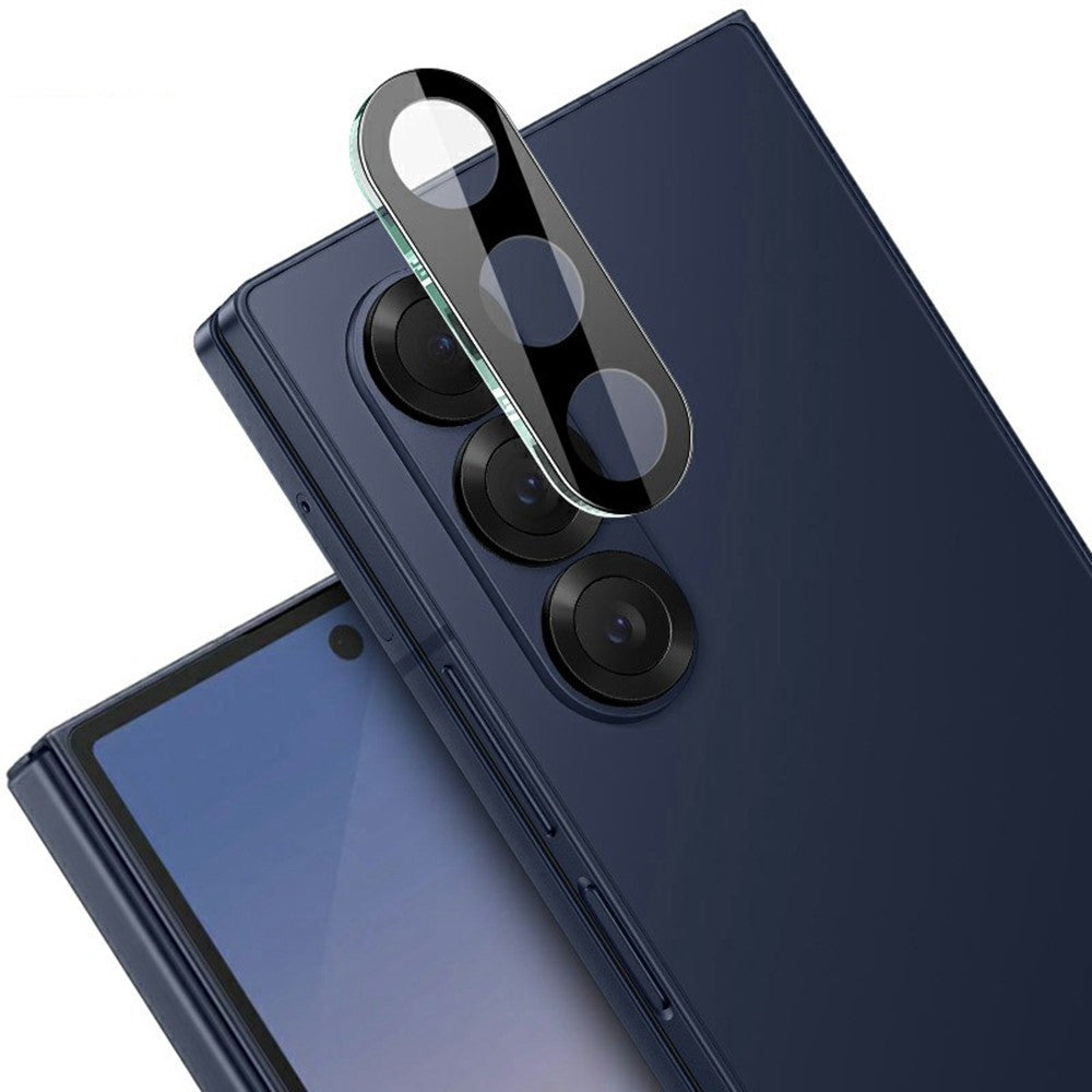 IMAK til Samsung Galaxy Z Fold8 Ultra / Z Fold7 5G Hærdet glas linsefilm + akryldæksel (sort version)