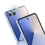 IMAK til Samsung Galaxy Z Flip8 / Z Flip7 5G Beskyttelsesglas til kameralinse + Akryl Linsehætte