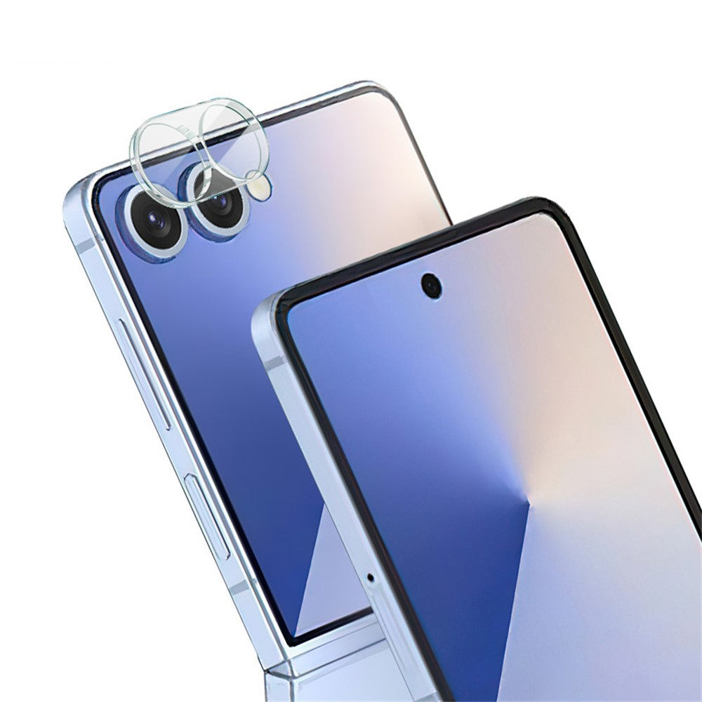 IMAK til Samsung Galaxy Z Flip8 / Z Flip7 5G Beskyttelsesglas til kameralinse + Akryl Linsehætte