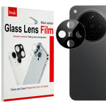 IMAK For Oppo Find X8s+ 5G Camera Lens Protector Tempered Glass HD Clear Lens Film (Black Version)