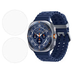 2 st. för Samsung Galaxy Watch Ultra (2025) 47 mm LTE / Ultra 47 mm skärmskydd härdat glas 2.5D HD klockskärmfilm