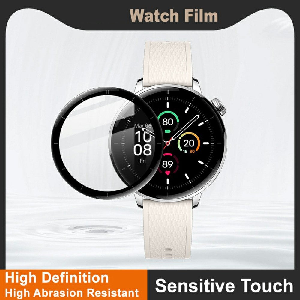 IMAK For OnePlus Watch 3 43mm Skærmbeskytter Ridsefast PMMA Urfilm