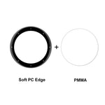 ENKAY HAT PRINCE til Garmin Venu 2S 40mm/Vivoactive 4S 40mm 2 Stk. Komplet Dækkende Super Klar 3D Buet Blød PC Kant + High Definition PMMA Skærmbeskytterfilm