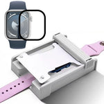 Skærmbeskytter til Apple Watch Series 9 41mm / 8 41mm / 7 41mm Blød PET Fuld Dækning Urfolie med Støvfrit Installationssæt